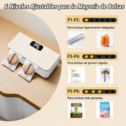 Sellador de Bolsas 2 en 1
